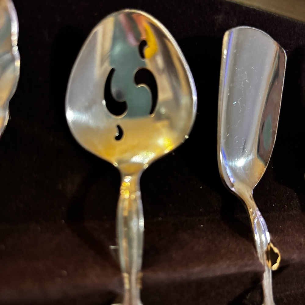 International Silver Snack Set 5 pc - Picture 6 of 8